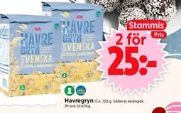 ICA Supermarket Havregryn erbjuda