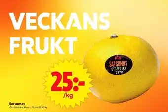 ICA Supermarket Satsumas erbjuda