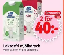 ICA Supermarket VALIO Laktosfri mjölkdryck erbjuda