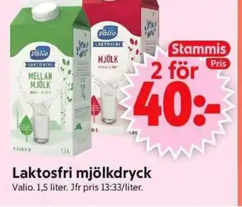 ICA Supermarket VALIO Laktosfri mjölkdryck erbjuda