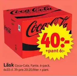 ICA Supermarket COCA-COLA Läsk erbjuda