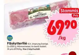 ICA Supermarket ICA Fläskytterfilé erbjuda