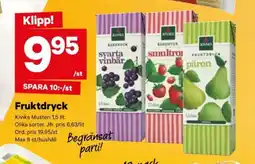 City Gross Fruktdryck erbjuda