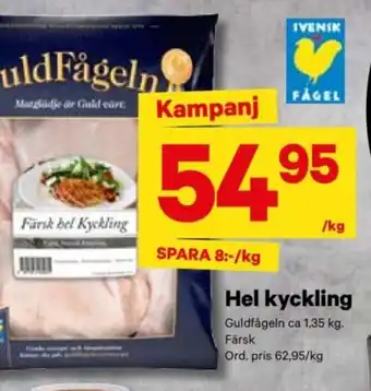 City Gross Hel kyckling erbjuda