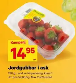 City Gross Jordgubbar i ask erbjuda