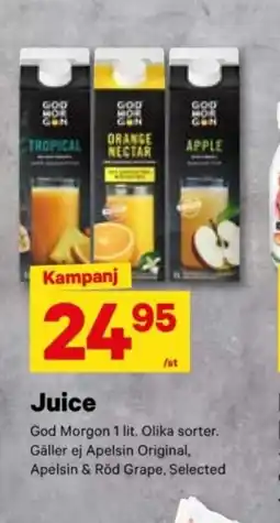 City Gross GOD MORGON Juice erbjuda