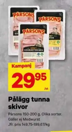 City Gross Pålägg tunna skivor erbjuda