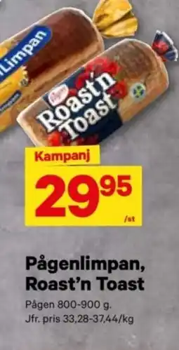 City Gross Pågenlimpan, roast'n toast erbjuda