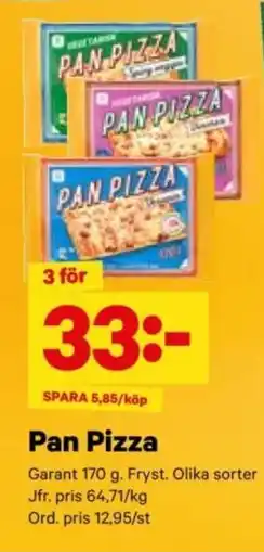 City Gross GARANT Pan pizza erbjuda
