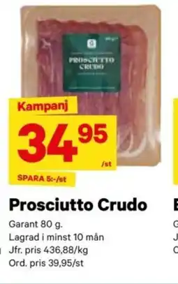 City Gross GARANT Prosciutto crudo erbjuda