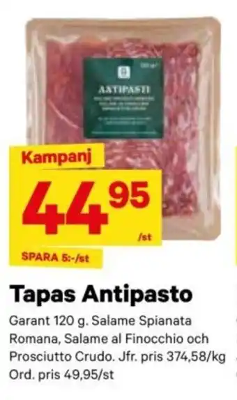 City Gross GARANT Tapas antipasto erbjuda