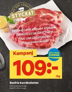 City Gross Benfria karrékotletter erbjuda