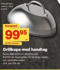 City Gross Grillkupa med handtag erbjuda