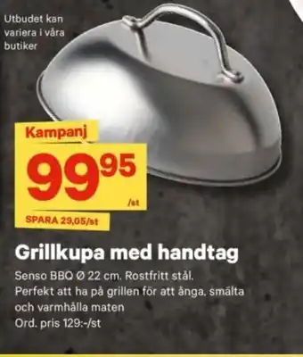 City Gross Grillkupa med handtag erbjuda