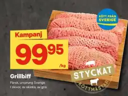 City Gross Grillbiff erbjuda