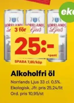 City Gross Alkoholfri öl erbjuda