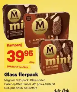 City Gross MAGNUM Glass flerpack erbjuda