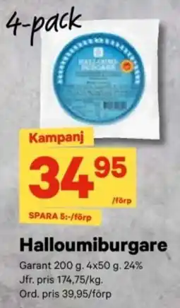 City Gross GARANT Halloumiburgare erbjuda