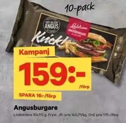 City Gross Angusburgare erbjuda