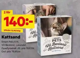 City Gross SMART PETS Kattsand erbjuda