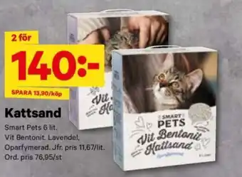 City Gross SMART PETS Kattsand erbjuda