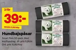 City Gross Hundbajspåsar erbjuda