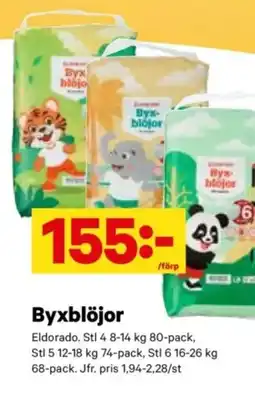 City Gross ELDORADO Byxblöjor erbjuda