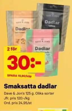 City Gross Smaksatta dadlar erbjuda