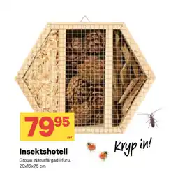 City Gross Insektshotell erbjuda