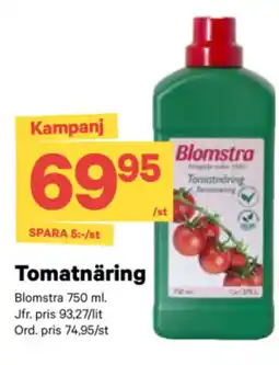 City Gross BLOMSTRA Tomatnäring erbjuda
