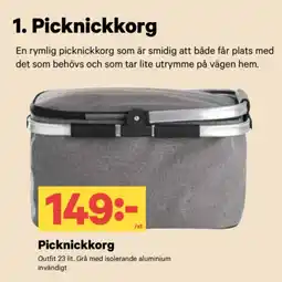 City Gross Picknickkorg erbjuda