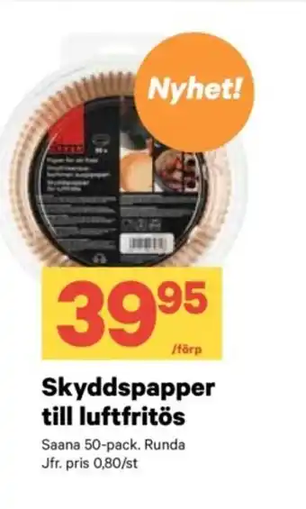 City Gross Skyddspapper till luftfritös erbjuda