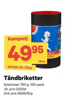 City Gross Tändbriketter erbjuda