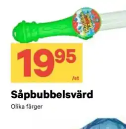 City Gross Såpbubbelsvärd erbjuda