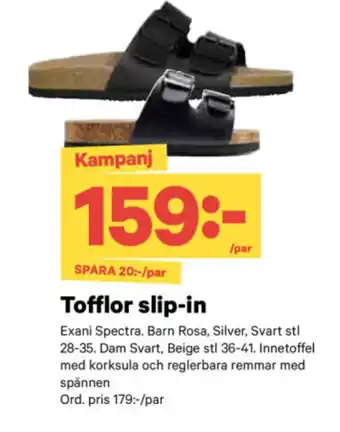 City Gross Tofflor slip-in erbjuda