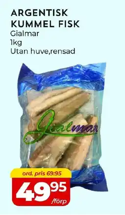 Matrix Butikerna Argentisk kummel fisk erbjuda