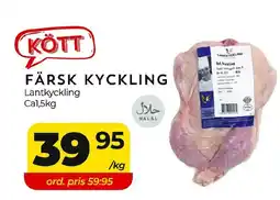 Matrix Butikerna Färsk kyckling erbjuda