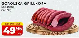Matrix Butikerna Gorolska grillkorv erbjuda