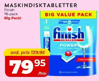 Matrix Butikerna FINISH Maskindisktabletter erbjuda
