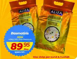 Matrix Butikerna ALIZA Basmatiris erbjuda