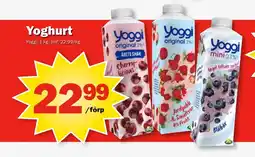 Pekås YOGGI Yoghurt erbjuda