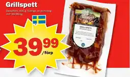 Pekås Grillspett erbjuda