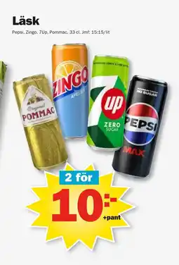 Pekås Läsk erbjuda