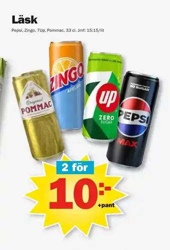Pekås Läsk erbjuda