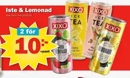 Pekås Iste & lemonad erbjuda