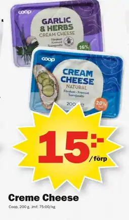 Pekås Creme cheese erbjuda