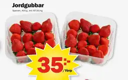 Pekås Jordgubbar erbjuda