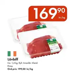 Snabbgross Lövbiff erbjuda