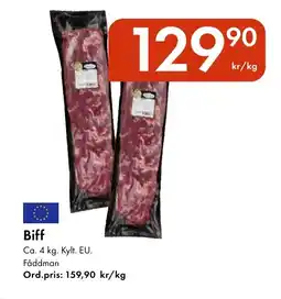 Snabbgross Biff erbjuda