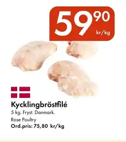 Snabbgross Kycklingbröstfilé erbjuda